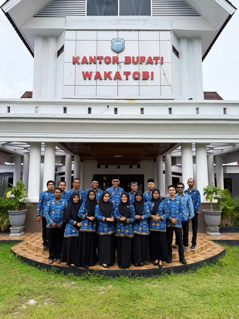 KEGIATAN  MINGGU KE 4 JANUARI UKPBJ SEKRETARIAT DAERAH KABUPATEN WAKATOBI 