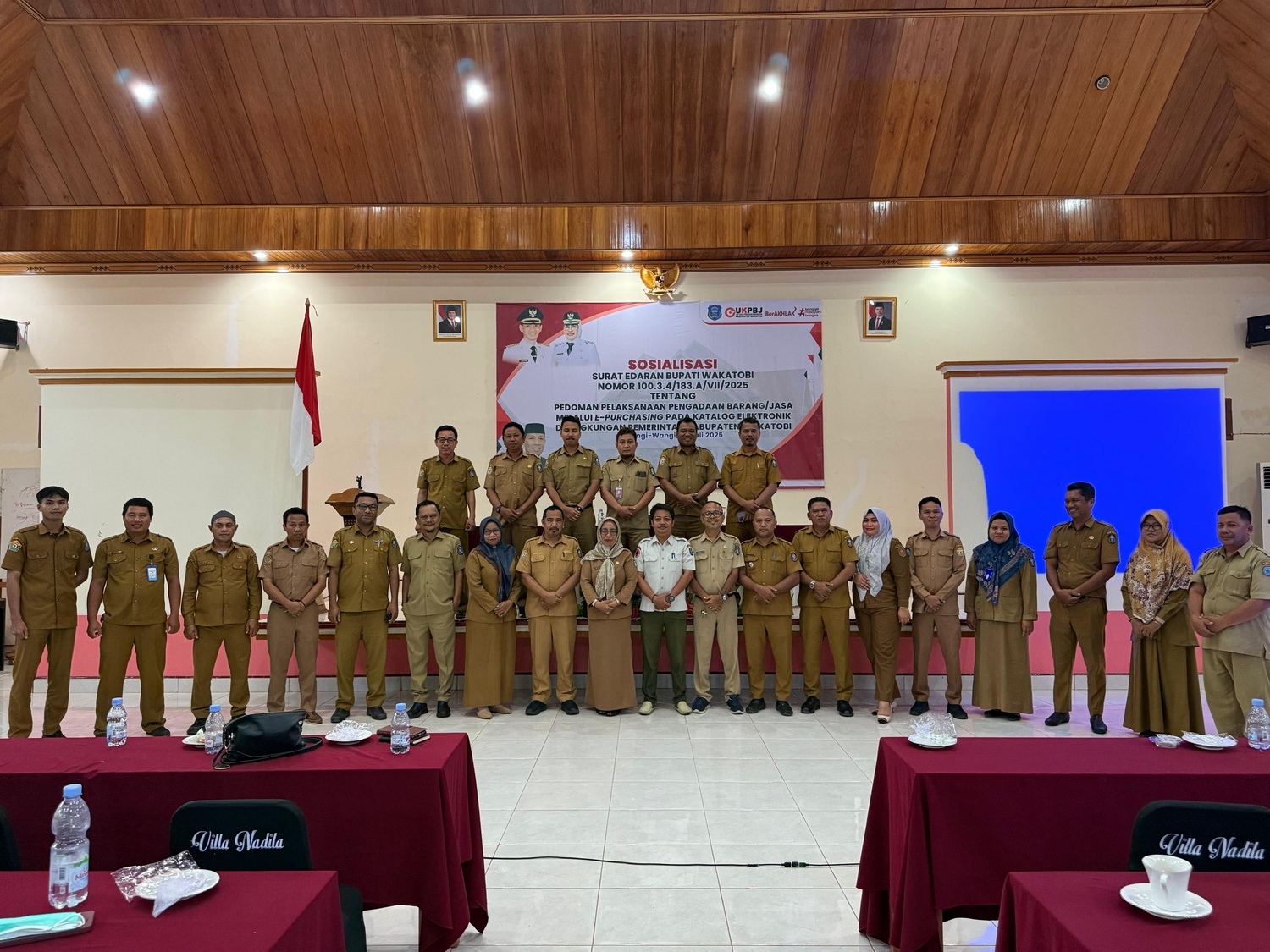 Pemerintah Kabupaten Wakatobi Gelar Sosialisasi Pedoman E-Purchasing : Bangun Pemahaman Bersama Antara Penyedia dan PPK untuk Pengadaan yang Transparan dan Akuntabel