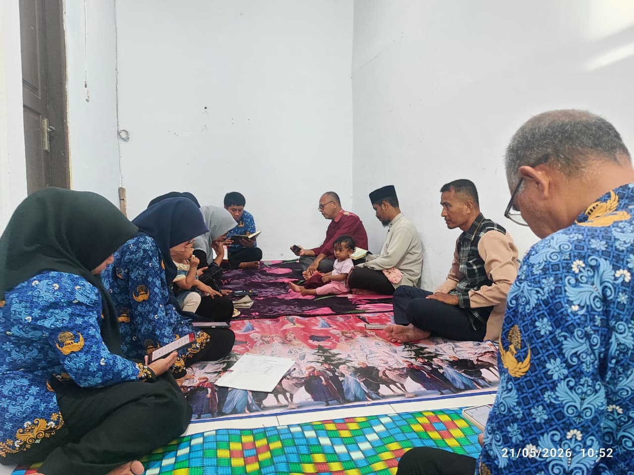 BPBJ Setda Kabupaten Wakatobi Rutin Gelar Pembelajaran Tajwid Al-Qur’an Bersama Kemenag Kabupaten Wakatobi